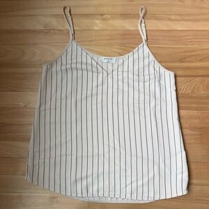 Babaton Cream Striped Camisole